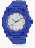 Q&Q Gw79j006y -S Blue/White Analog Watch