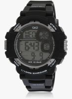 Q&Q M143j002y Black/Grey Analog Watch