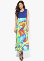 Salt Multicoloured Printed Maxi Dress