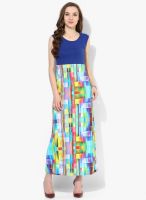 Salt Multicoloured Printed Maxi Dress