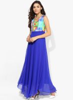 Salt Multicoloured Printed Maxi Dress