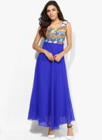 Salt Multicoloured Printed Maxi Dress