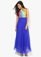 Salt Multicoloured Printed Maxi Dress