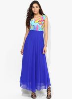 Salt Multicoloured Printed Maxi Dress
