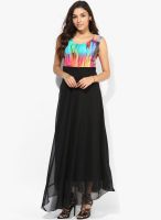 Salt Multicoloured Printed Maxi Dress