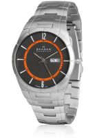 Skagen Skw6008 Grey/Gun-Metal Analog Watch