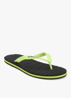 Sole Threads Grooves Green Flip Flops