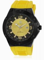 Swiss Design Mh 0025 Ipb03 Yellow/Black Analog Watch