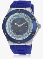 Swiss Design Mh 0025 Ips01 Blue/Blue Analog Watch
