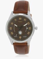 Timex Ti000v10100-C Brown/Brown Analog Watch