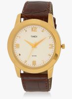 Timex Tw000w800-C Brown/White Analog Watch
