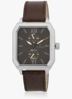 Titan 1643Sl01 Brown/Black Analog Watch
