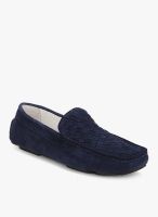 Tresmode Jweave Navy Blue Loafers