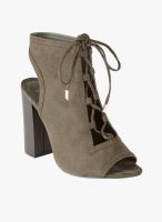 Truffle Collection Khaki Stilettos