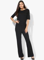 Vero Moda Black Solid Jumpsuits