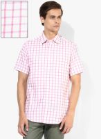 Wills Lifestyle White Slim Fit Casual Shirt