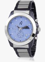 Yepme Blue Metal Analog Watch