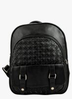 20dresses Black Polyurethane (Pu) Backpack