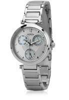 Aspen Ap1669 Silver/White Analog Watch