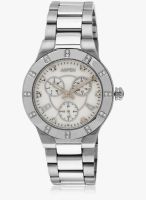 Aspen Ap1749 Silver/White Analog Watch