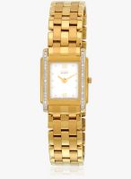 CITIZEN Eg3052-51A Golden/White Analog Watch