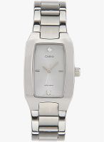 Casio Enticer Lady's Ltp-1165A-7C2df (A265) Silver/White Analog Watch
