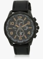Casio Edifice Efr-302L-1Avudf Black/Black Chronograph Watch