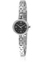 Casio Enticer Lady's Ltp-1352D-1Adf-A654 Silver/Black Analog Watch