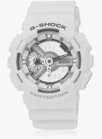 Casio G-Shock Ga-110C-7Adr (G303) White/White Analog & Digital Watch