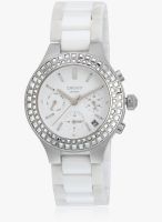 DKNY Dkny Chambers White/White Chronograph Watch