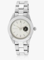 DKNY NY2130 Silver/White Analog Watch