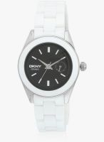 DKNY NY2142 White/Black Analog Watch
