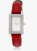 DKNY NY8726 Red/White Analog Watch