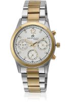 Daniel Klein DK10433-5 Golden/Silver Analog WatchDk10433-5 Two Tone /Silver Analog Watch