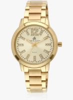 Daniel Klein DK10548-8 Golden/Golden Analog Watch