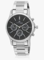 Daniel Klein DK10574-2 Silver/Black Analog Watch