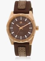 Daniel Klein Dk10351-1 Brown/Brown Analog Watch