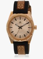 Daniel Klein Dk10351-6 Two Tone/Golden Analog Watch