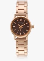 Daniel Klein Dk10505-5 Golden/Brown Analog Watch