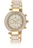 Daniel Klein Dk10514-2 Beige/Golden Analog Watch