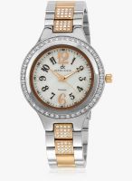 Daniel Klein Dk10546-3 Two Tone/White Analog Watch