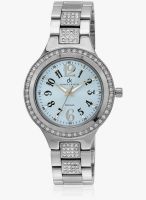 Daniel Klein Dk10546-5 Silver/Blue Analog Watch