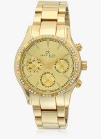 Daniel Klein Dk10558-7 Golden/Golden Analog Watch