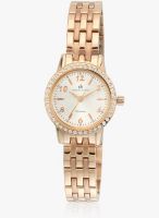 Daniel Klein Dk10559-7 Golden/Silver Analog Watch