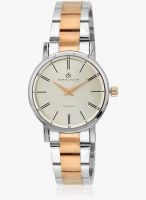 Daniel Klein Dk10585-7 Two Tone/Silver Analog Watch