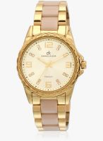 Daniel Klein Dk10634-5 Two Tone/Golden Analog Watch