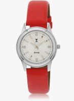 Dvine Ds1112 Rd01 Red/White Analog Watch