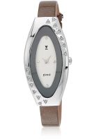 Dvine Sd5018Br Brown/Silver Analog Watch