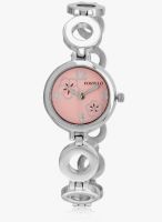 FOSTELO Pink Stainless Steel Analog Watch