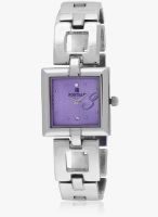 FOSTELO Purple Stainless Steel Analog Watch